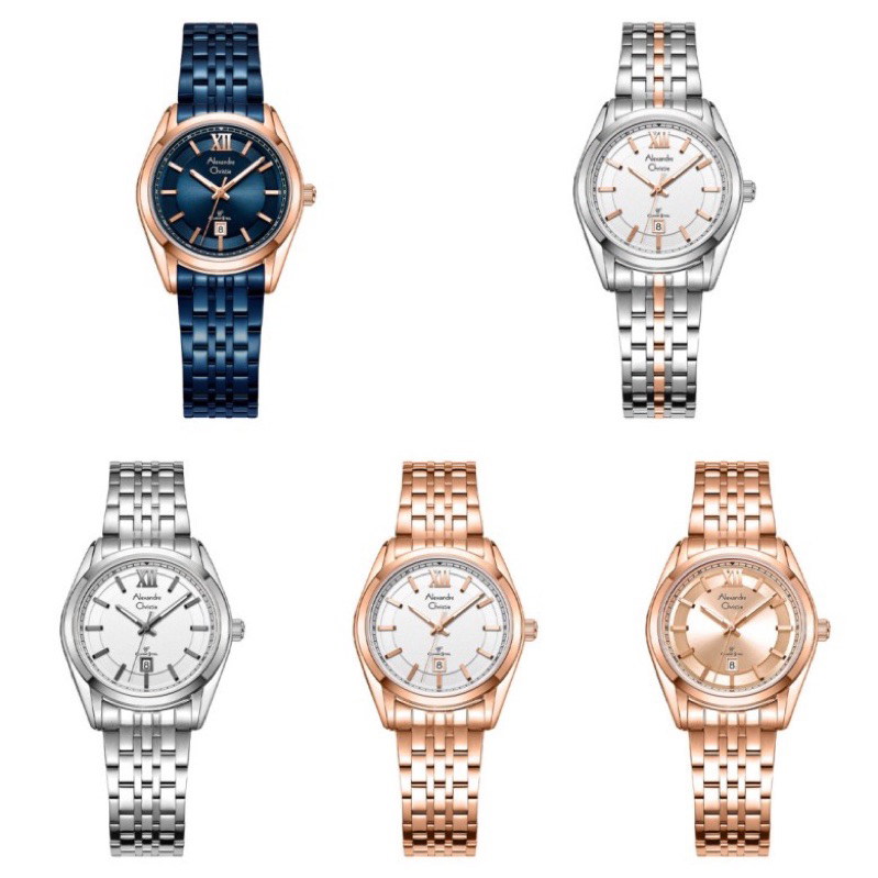 JAM TANGAN WANITA ALEXANDRE CHRISTIE AC 8690 / AC8690 RANTAI ORIGINAL