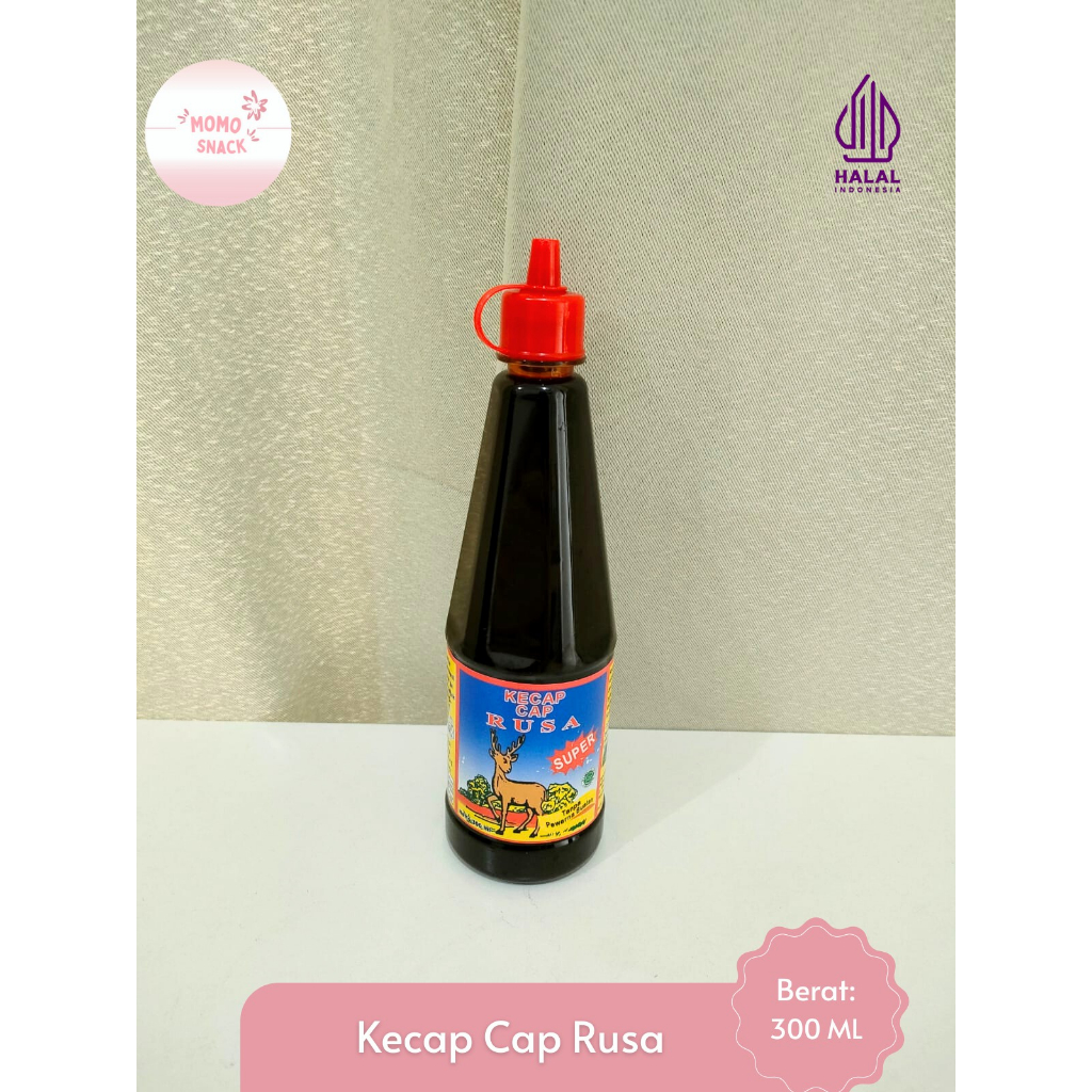 

Kecap Rusa Asli Bangka 300ml Kecap Bangka Enak Momo Snack Bangka