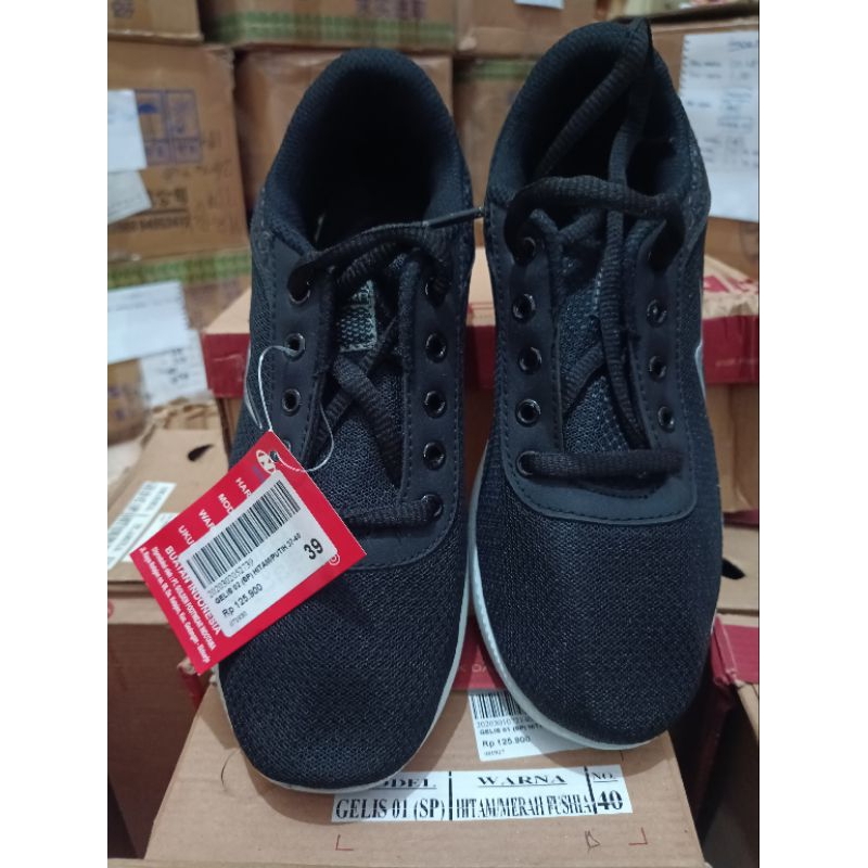 Sepatu olah raga fashion dewasa anak pria wanita merk new era model gelis 02