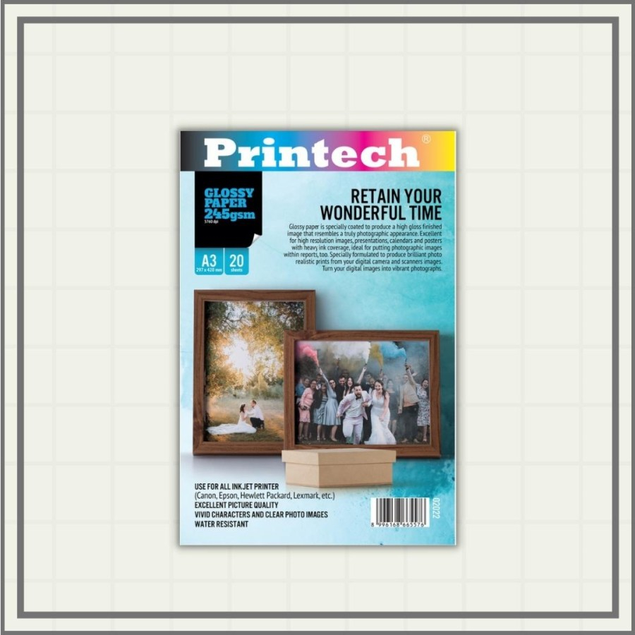 Kertas Foto / Photo Paper Printech Glossy Paper A3 245g