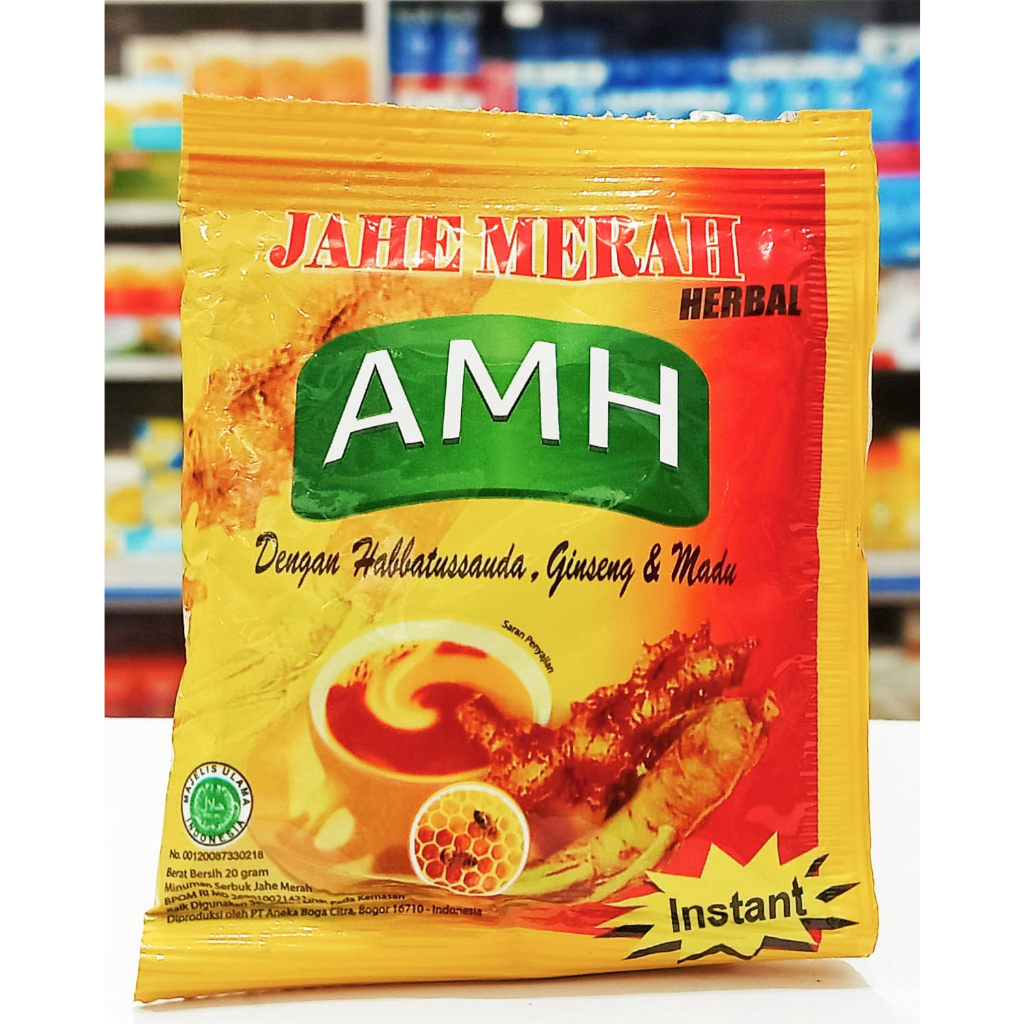 

Jahe Merah Herbal AMH - Memelihara Daya Tahan Tubuh