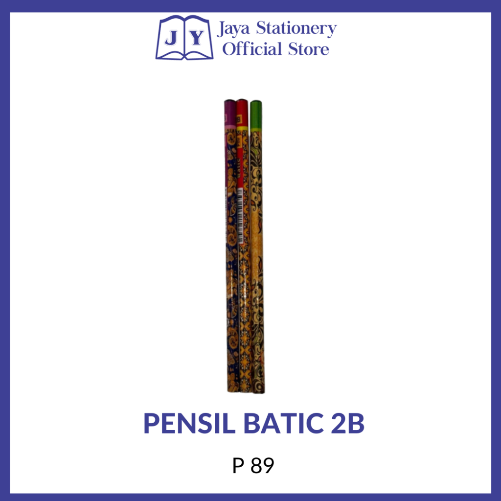 

[BISA COD] Pensil 2b Motif Batic
