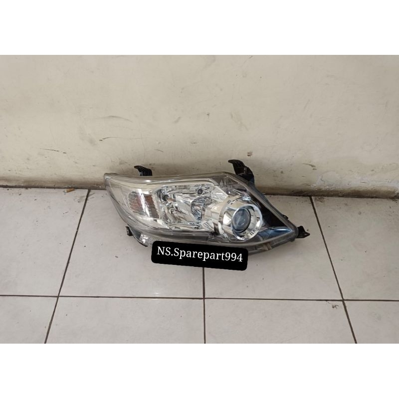 headlamp lampu depan fortuner vnt 2012 2013 2014