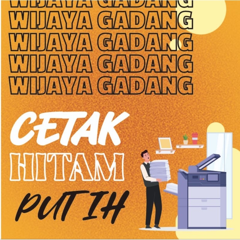 

JASA CETAK HITAM PUTIH