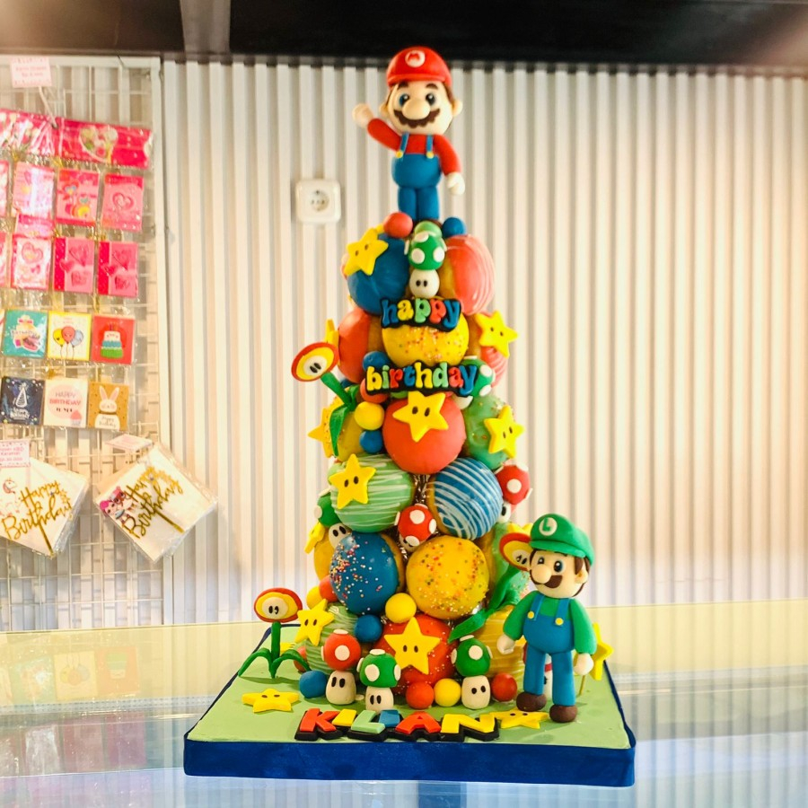 

Donat Ulang Tahun /Birthday Donat Tower /Custom Mario /BACA DESKRIPSI