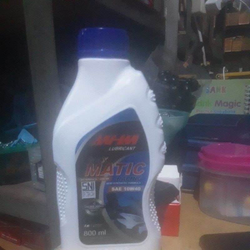 oli mesin mhm bagus dan awet mesin