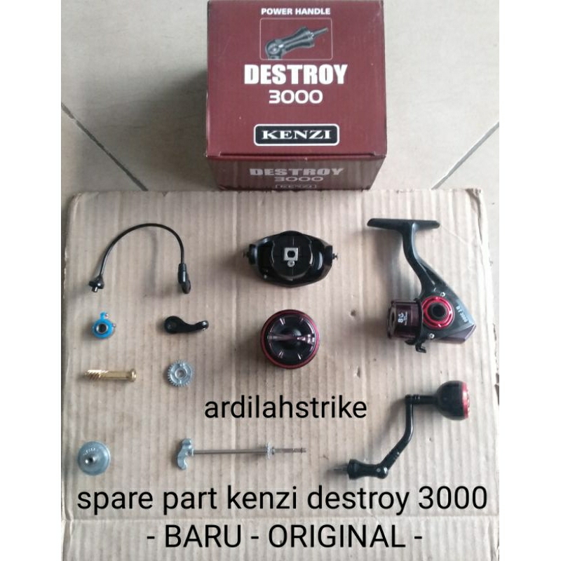 spare part kenzi destroy 3000 - BARU - ORIGINAL -