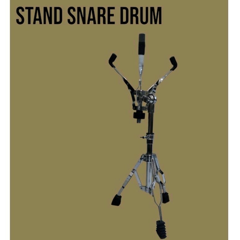 Stand snare drum akustik/elektrik
