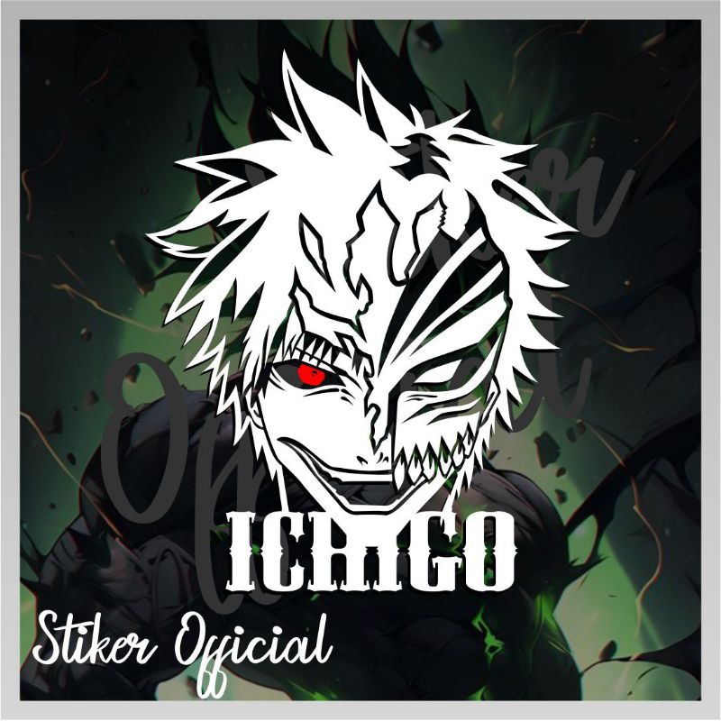 

sticker anime ichigo bleach, sticker keren