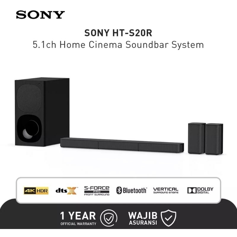 Sony Home Theater HT-S20R
