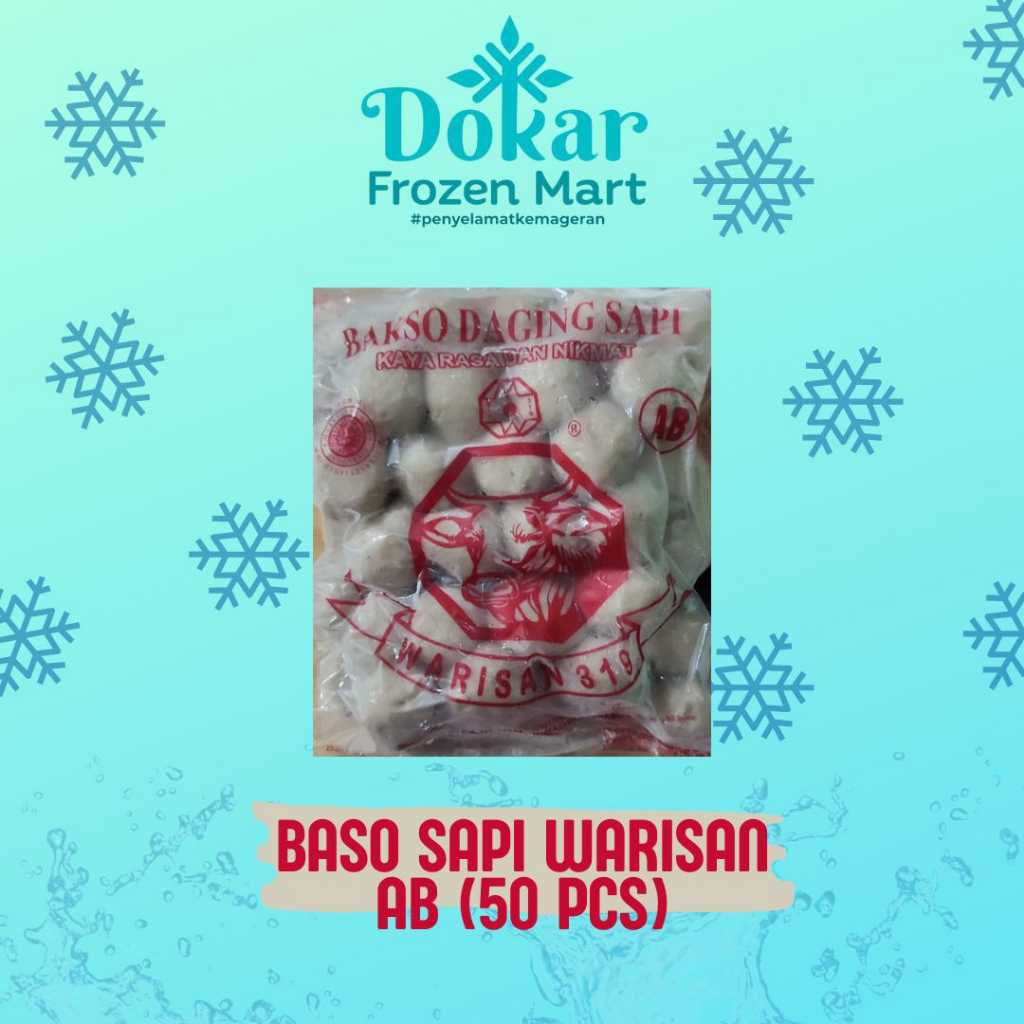 

BAKSO SAPI WARISAN AB ISI 50pcs/10pcs