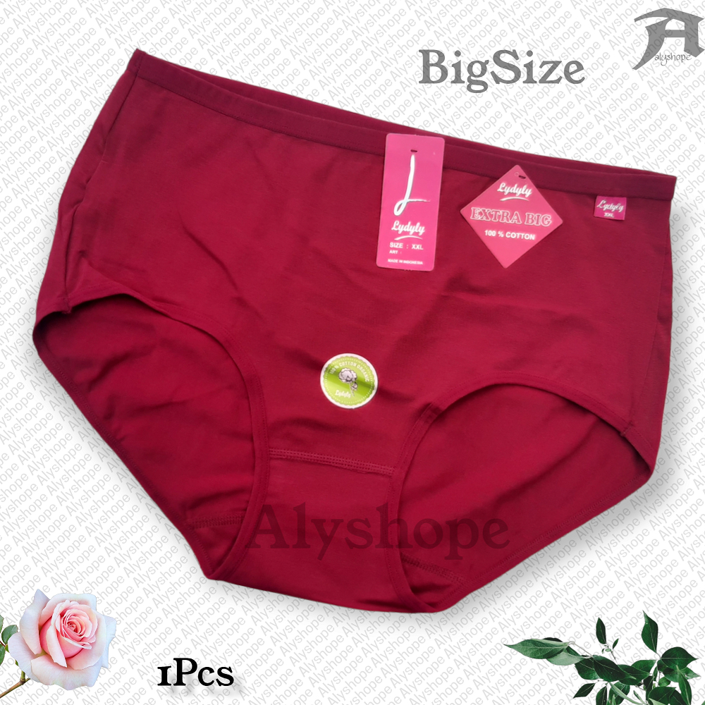 CELANA DALAM WANITA JUMBO LYDYLY 030 / CD LYDYLY / CD WANITA BAHAN KATUN / BIG SIZE / 3L 4L 5L