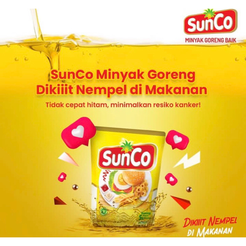 

Minyak goreng sunco 1 liter