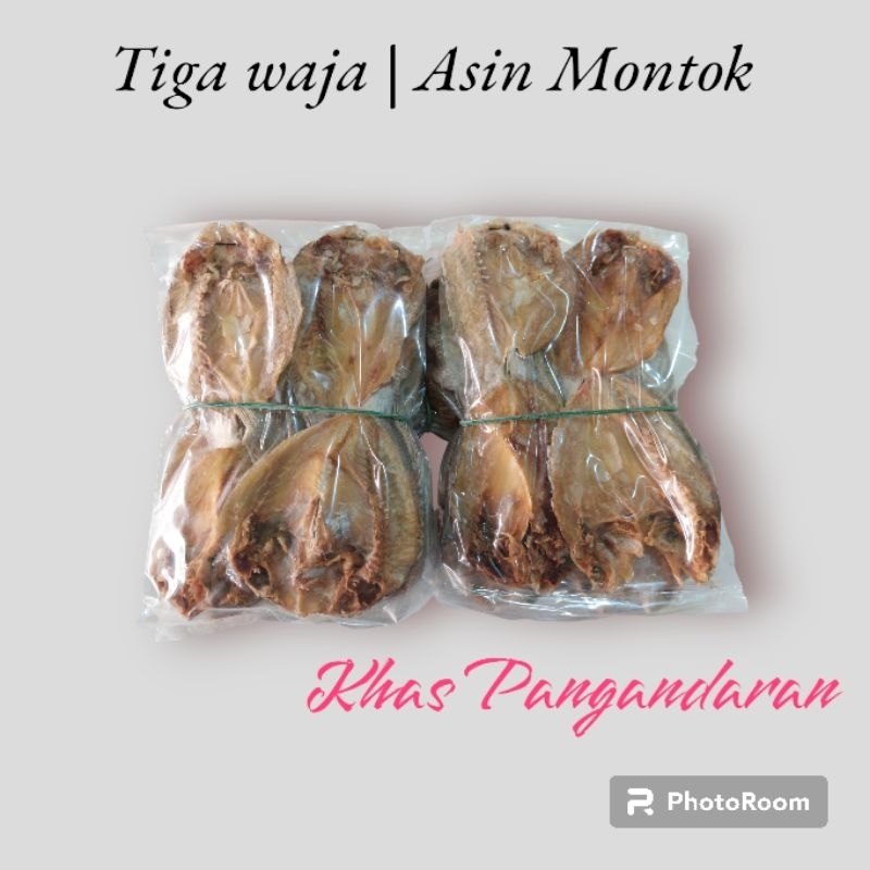 

Ikan Asin Tiga Waja | Asin Montok 1 ikat isi 3bks