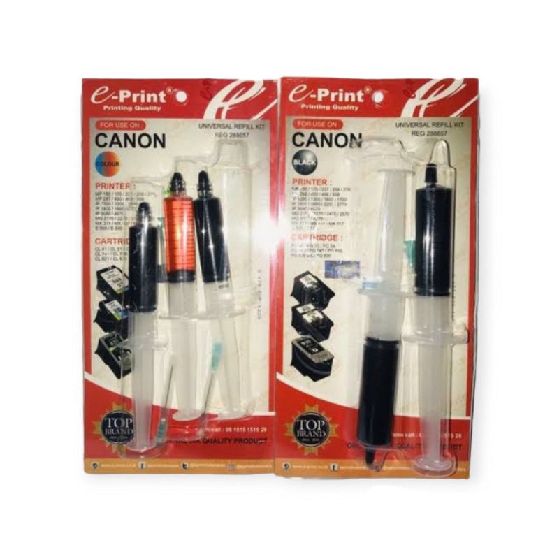 TINTA SUNTIK EPRINT E-PRINT CANON / TINTA CANON PAPAN / TINTA SUNTIK