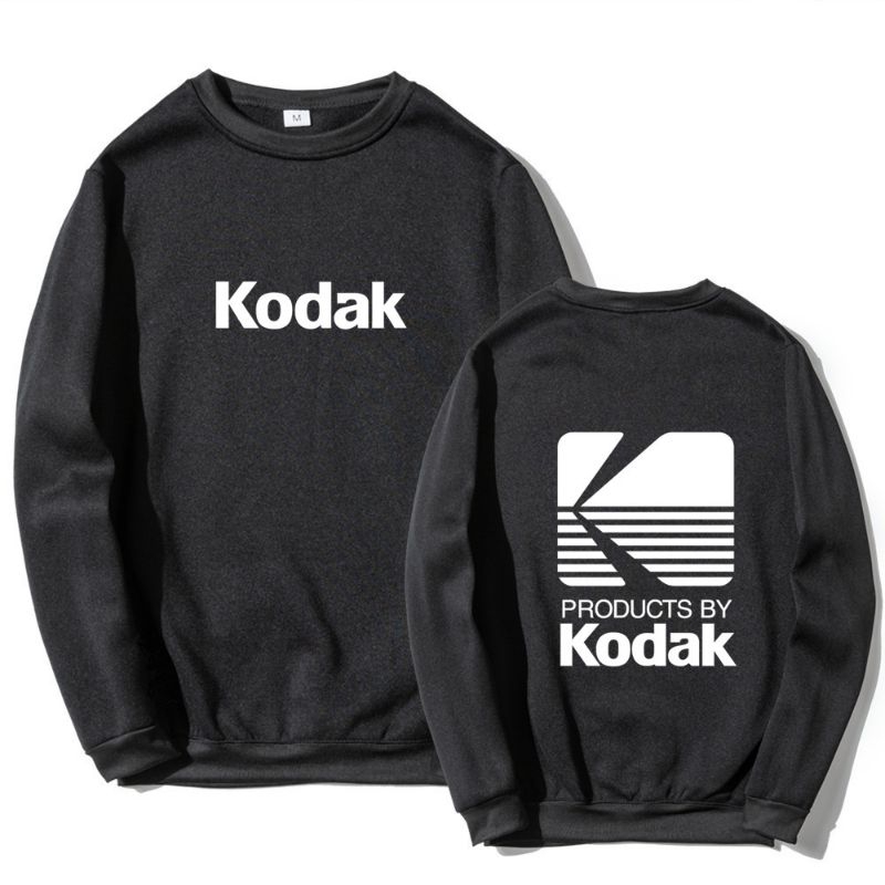 Sweater Crewneck Kodak Film - Pria Wanita Custom Distro Polos