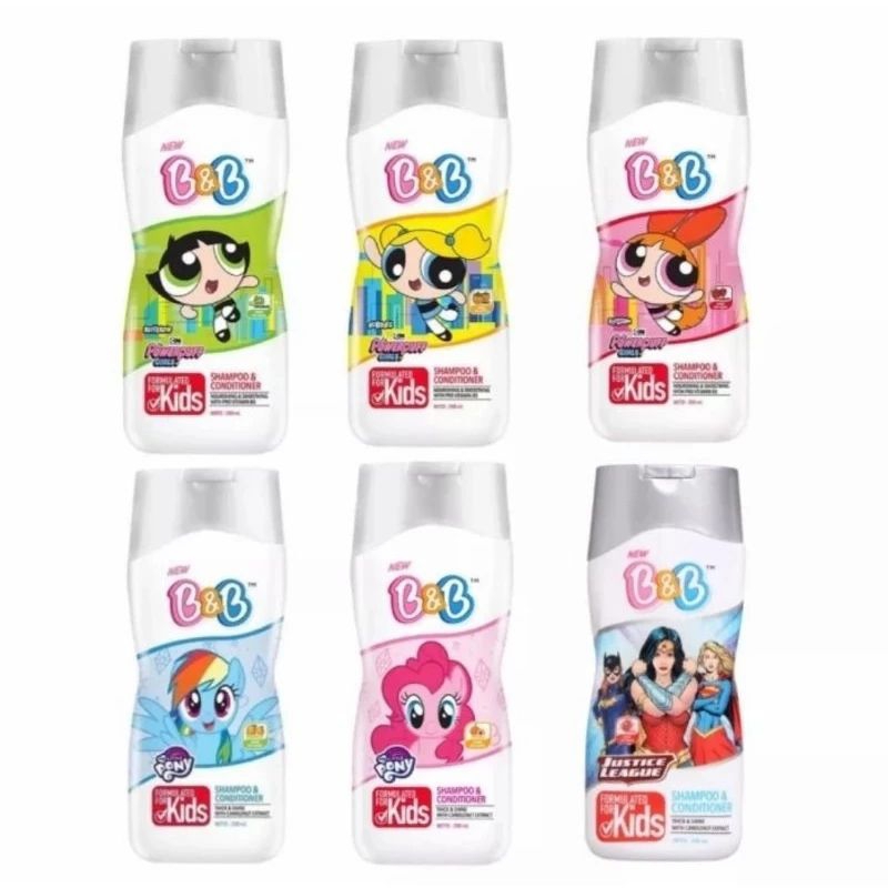 B&B KIDS SHAMPOO & CONDITIONER
