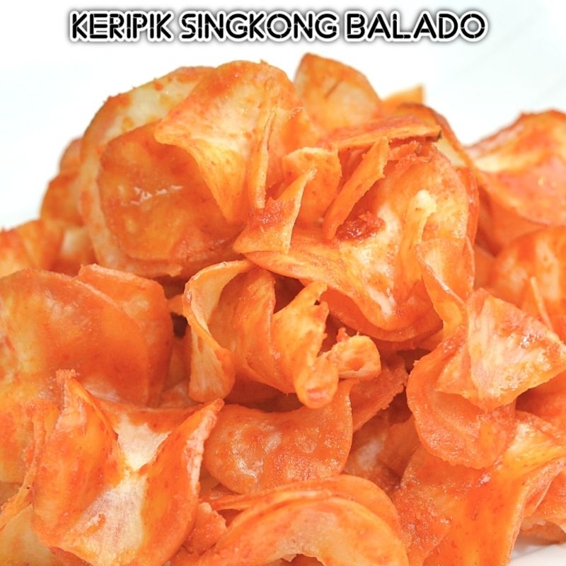 

ILAN DIHYAH SHOP - Keripik Singkong original rasa Balado 1kg