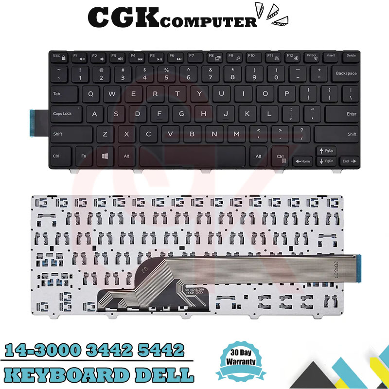 Keyboard Laptop Dell Inspiron 14-3000 3441 3442 3443 3467 3468