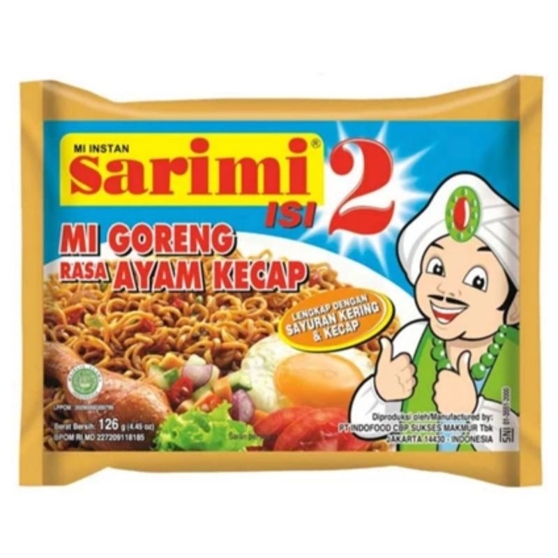 

SARIMI ISI 2 MIE GORENG AYAM KECAP 1 DUS