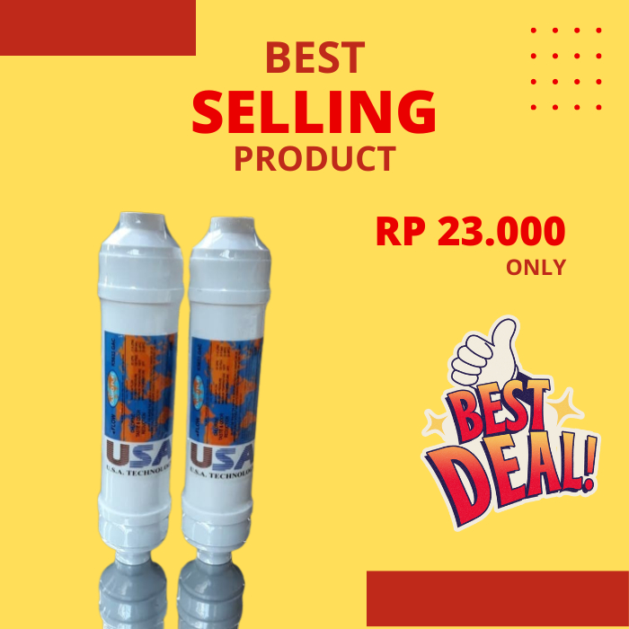 Post Carbon T33 Small Olsmopure USA untuk Reverse Osmosis / CL T33 GAC