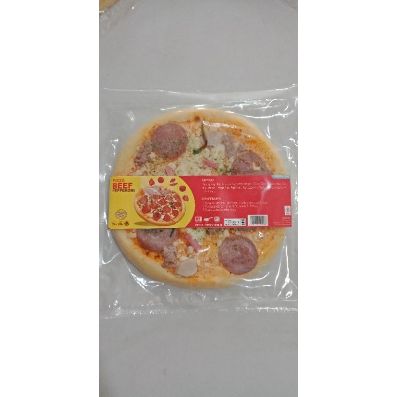 

D Cheese Pizza/Pizza Beef Pepperoni 230