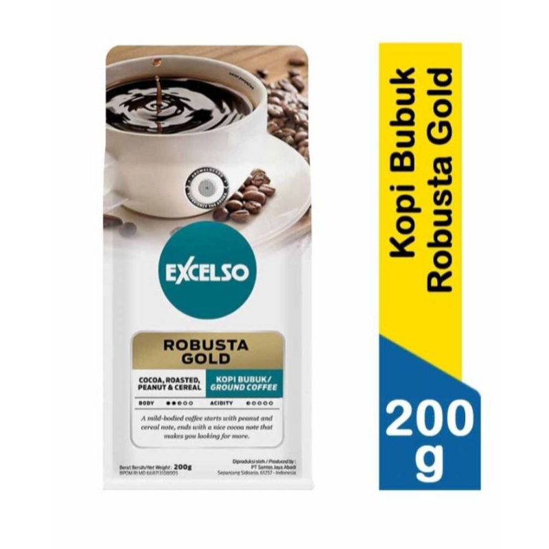 

Excelso Kopi Bubuk Robusta Gold