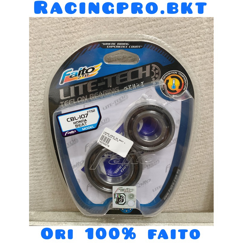 Bearing Laher Kruk As Faito Lite Tech Beat Karbu / Beat FI