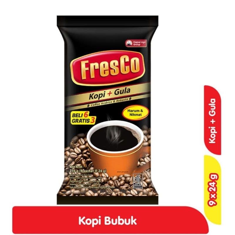 

fresco kopi + gula isi 9