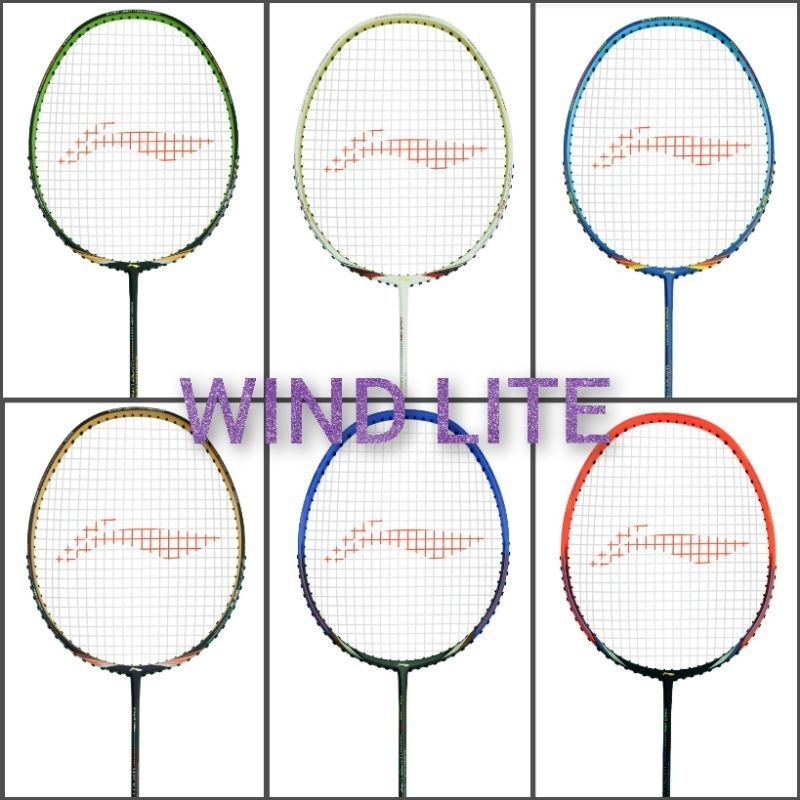 Raket Badminton LINING WIND LITE 700 / 800 5U 32 Lbs ORIGINAL