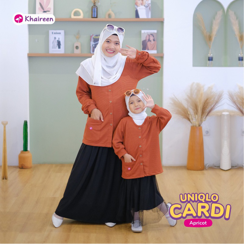 KHAIREEN Uniqlo Cardi Couple Cardigan Couple Mom and Kids