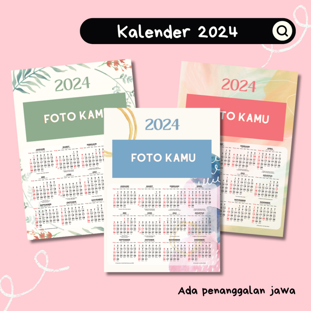 

[12 Bulanan A3+] Part 2 Kalender 2024 Kalender 12 Bulanan A3 Custom Murah Foto Logo - Tanpa Minim Order