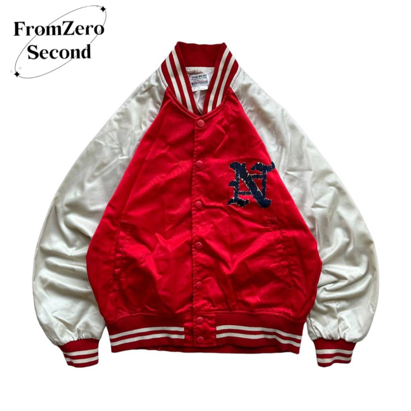 Varsity Jacket Descente Vintage Colorblock Unisex