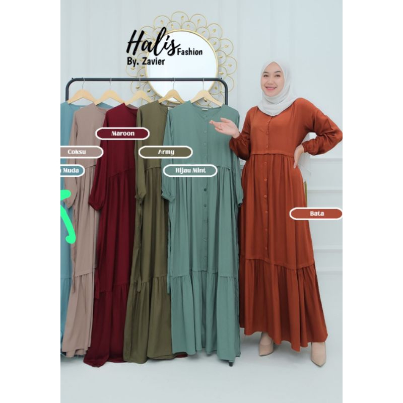 Dress Rayon by Halis Fashion by Zavier