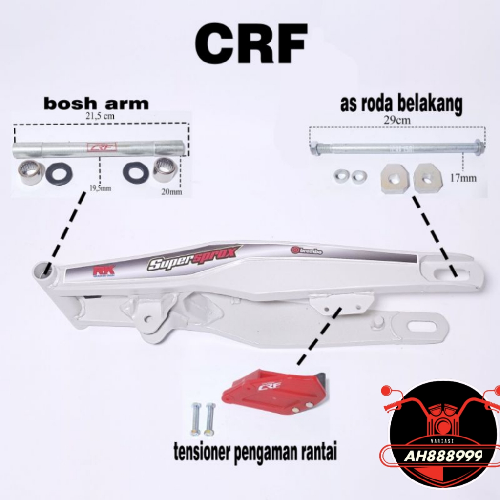 Swing Arm Klx & Crf Model Husqvarna 66 cm new