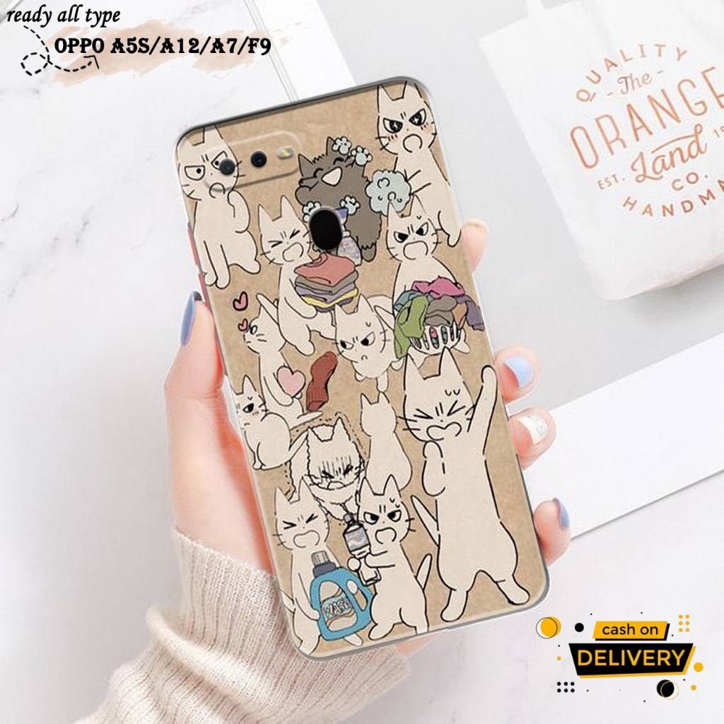 Case Hp Oppo A5S - Oppo A12 - Oppo A7 - Oppo A11K - justyce.id - Casing Motif - Hardcase Softcase - 
