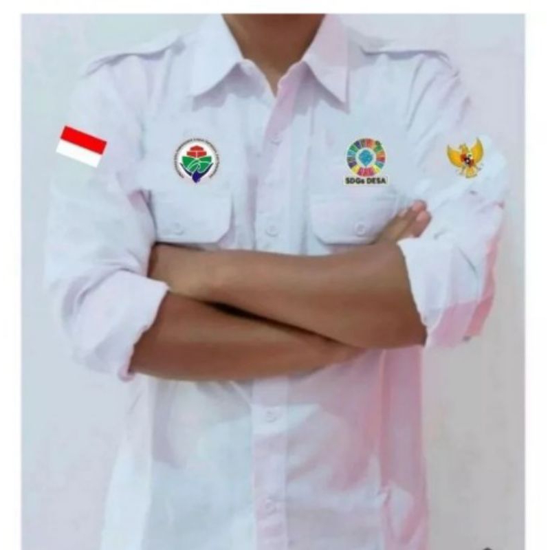 BAJU KEMENDES SERAGAM KEMENDES KEMEJA KEMENDES TANGAN PANJANG