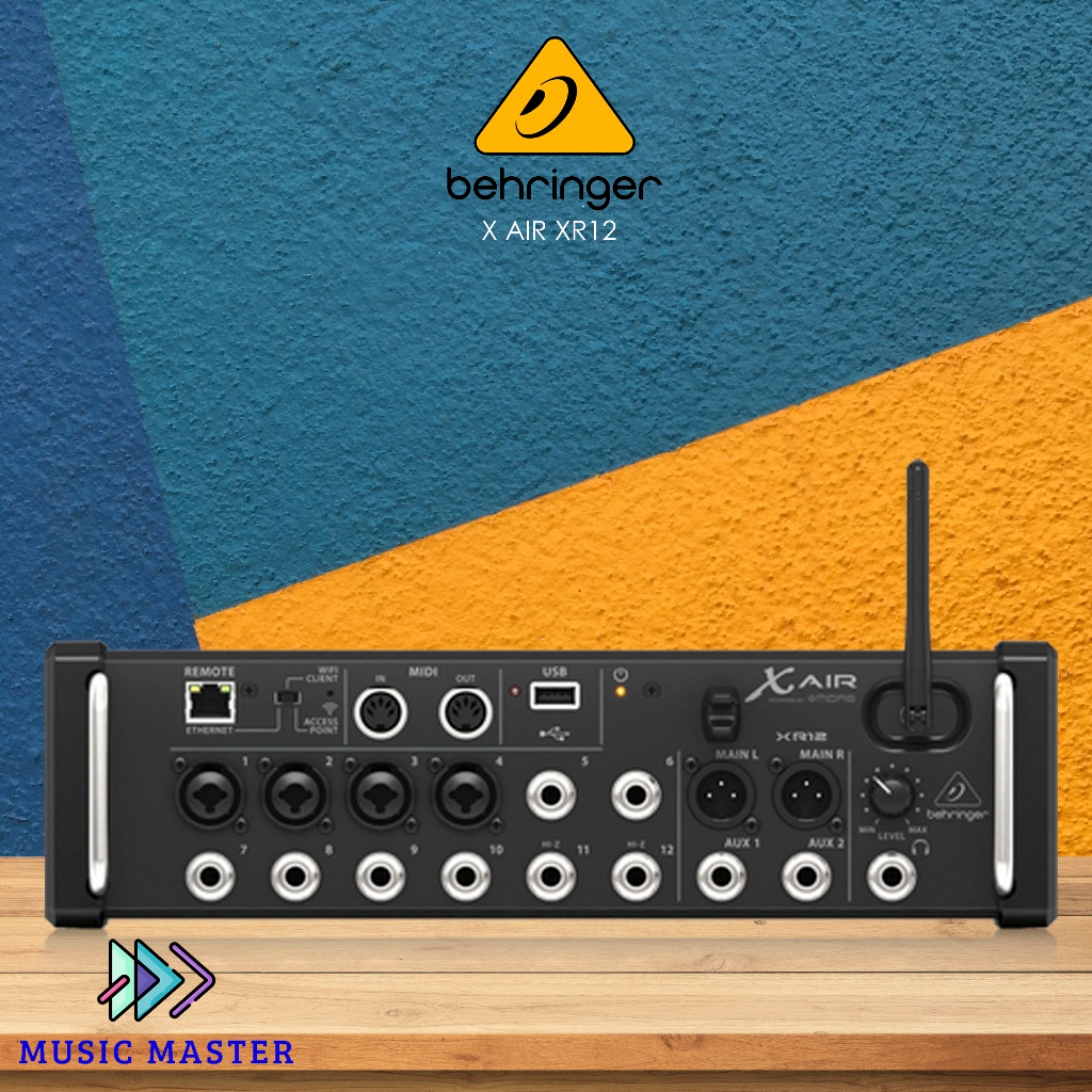 Digital Mixer With Wifi Behringer X AIR XR12 / XR-12