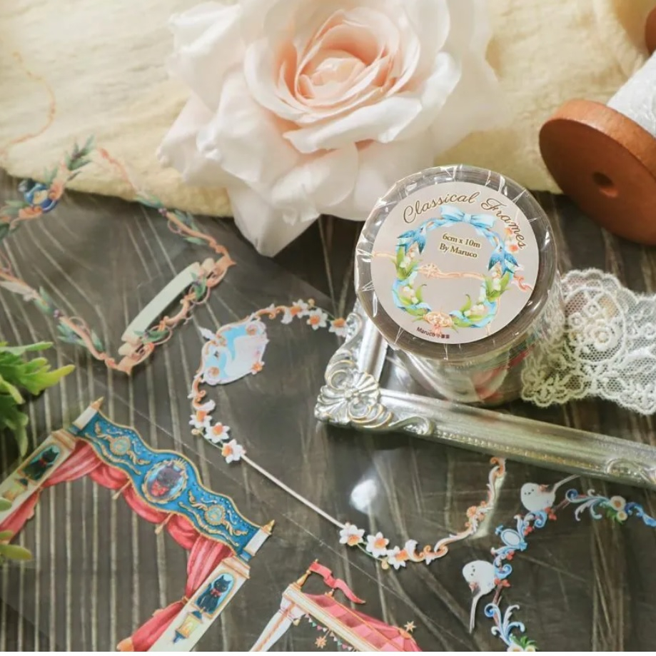 

Maruco Classical Frame Glossy PET Tape // Dimino