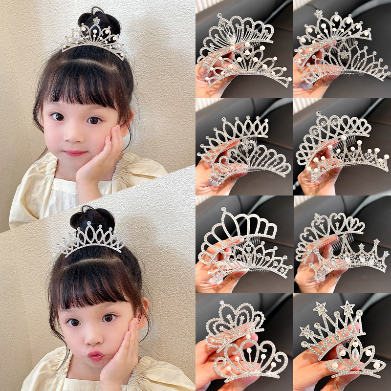 Bando Mahkota Wanita Korea Fashion / Bando Anak / Bando Princess / Bandana Mahkota