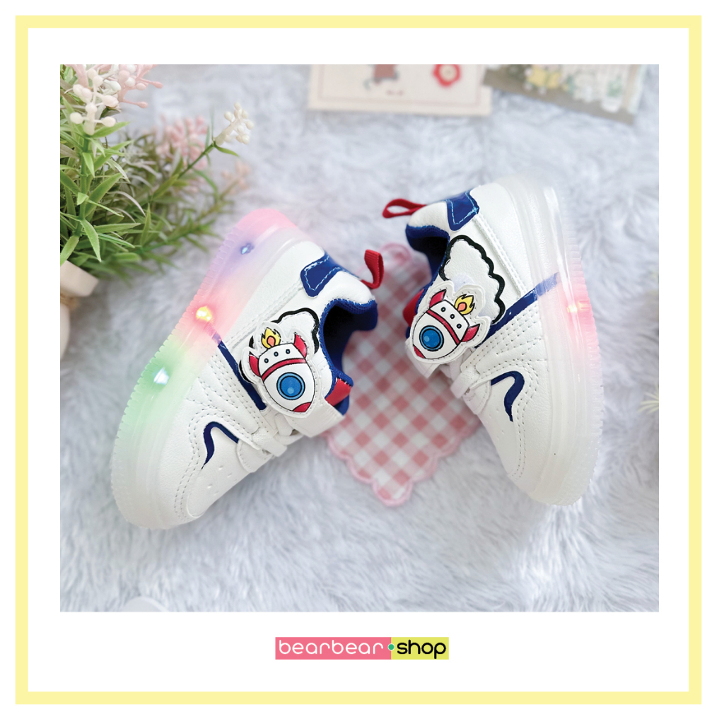 SEPATU ANAK LED COOL KIDS / SEPATU ANAK LED / SEPATU ANAK LAKI LAKI / SNEAKER ANAK PEREMPUAN - BEARB