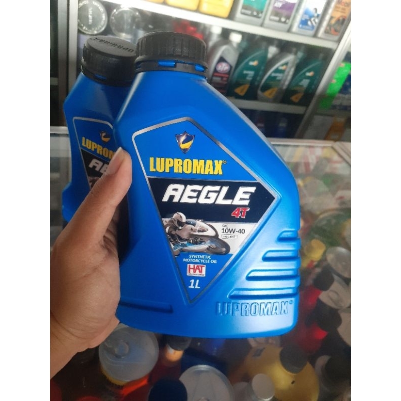 Lupromax Aegle 4T 10w40 kemasan 1L