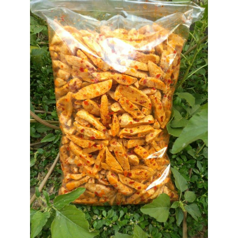 

Basreng 500gram Pedas daun jeruk Viral