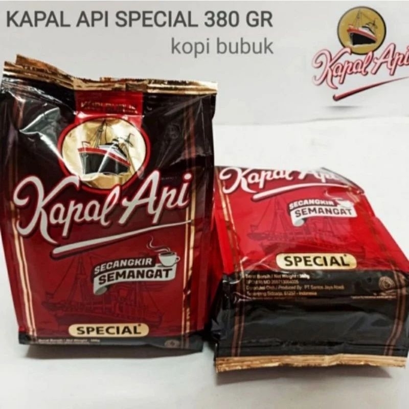 

KOPI KAPAL API SPESIAL 380 GRAM