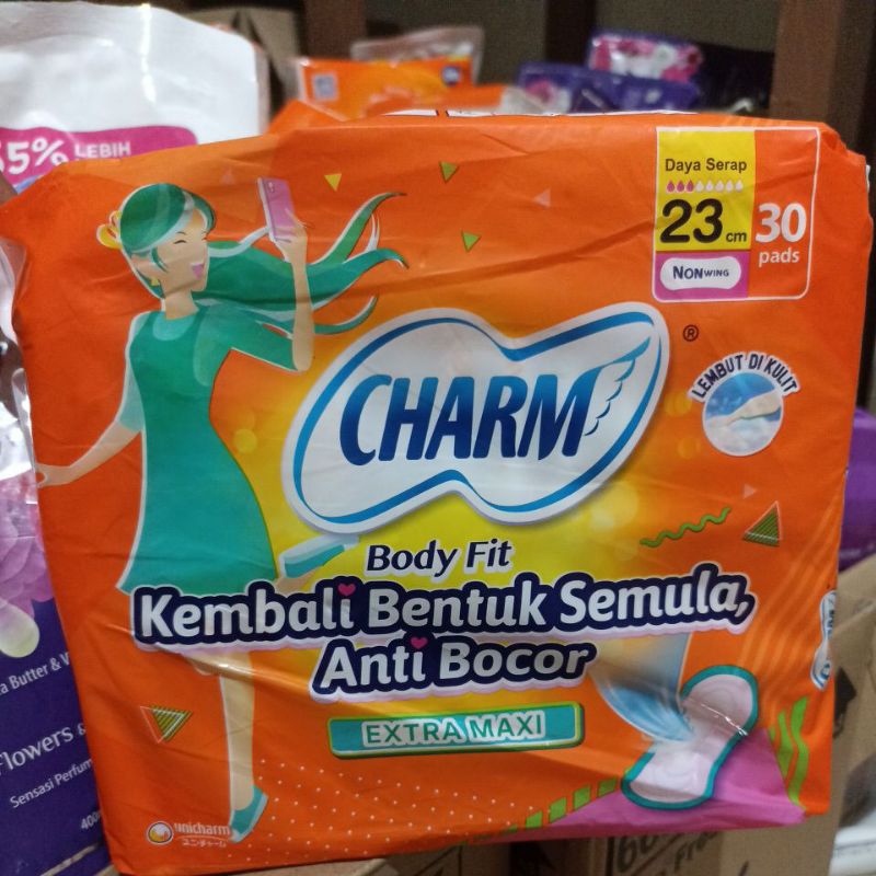 Charm Pembalut isi 30pad