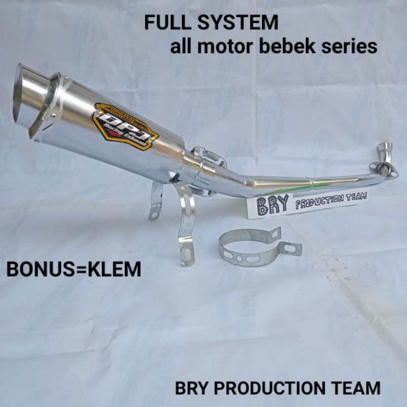 knalpot DPJ racing Supra x 125 Supra fit karisma Jupiter smas vega