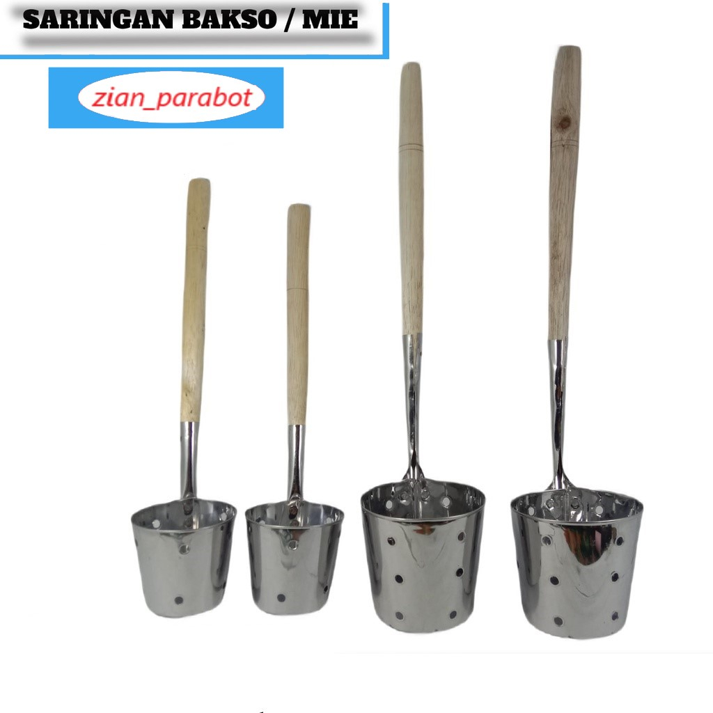 Saringan Serok mie Kocok / Gayung Mie baso kocok / Saringan Mie Ayam