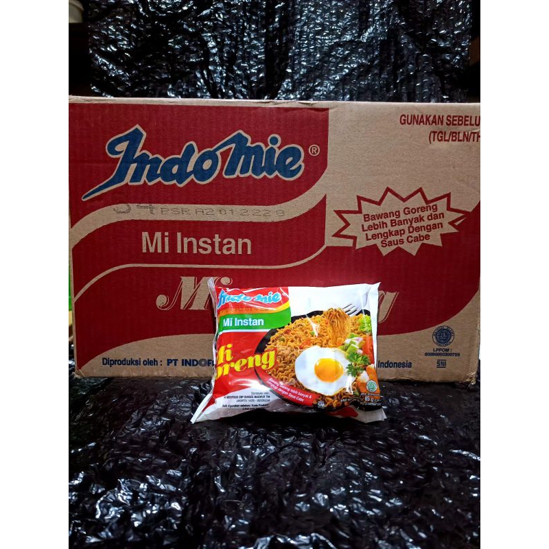 

Indomie Mie Goreng 1dus (isi 40pcs) - Mie Goreng Indomie