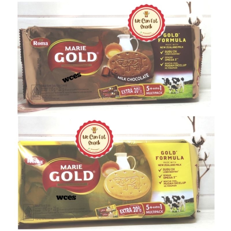 

Roma Marie Gold All Varian 5 + 1 Ekstra Multipack 110 + 22 gr