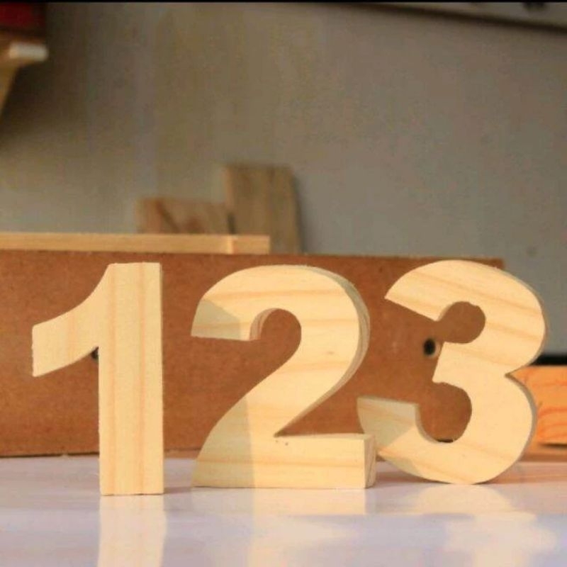 Huruf Dan Angka/Nomor Rumah/Nomor Kamar